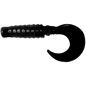 Мягк.приманки LureMax EBISU 2''/5см, LSE2-006 Black (10 шт.)