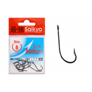 Крючки Saikyo KH-11011 O'Shaughnessy BN № 6 (10шт) Крючки Saikyo KH-11011 O'Shaughnessy BN № 6 (10шт)