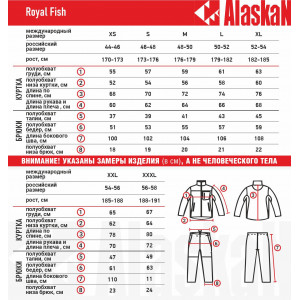 Комплект флисовый Alaskan Royal Fish Комплект флисовый Alaskan Royal Fish