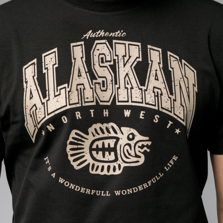 Футболка Alaskan черная L